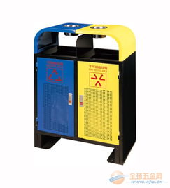 供應屋型座地烤漆環保垃圾桶 定做環保垃圾桶 戶外桶生產廠家